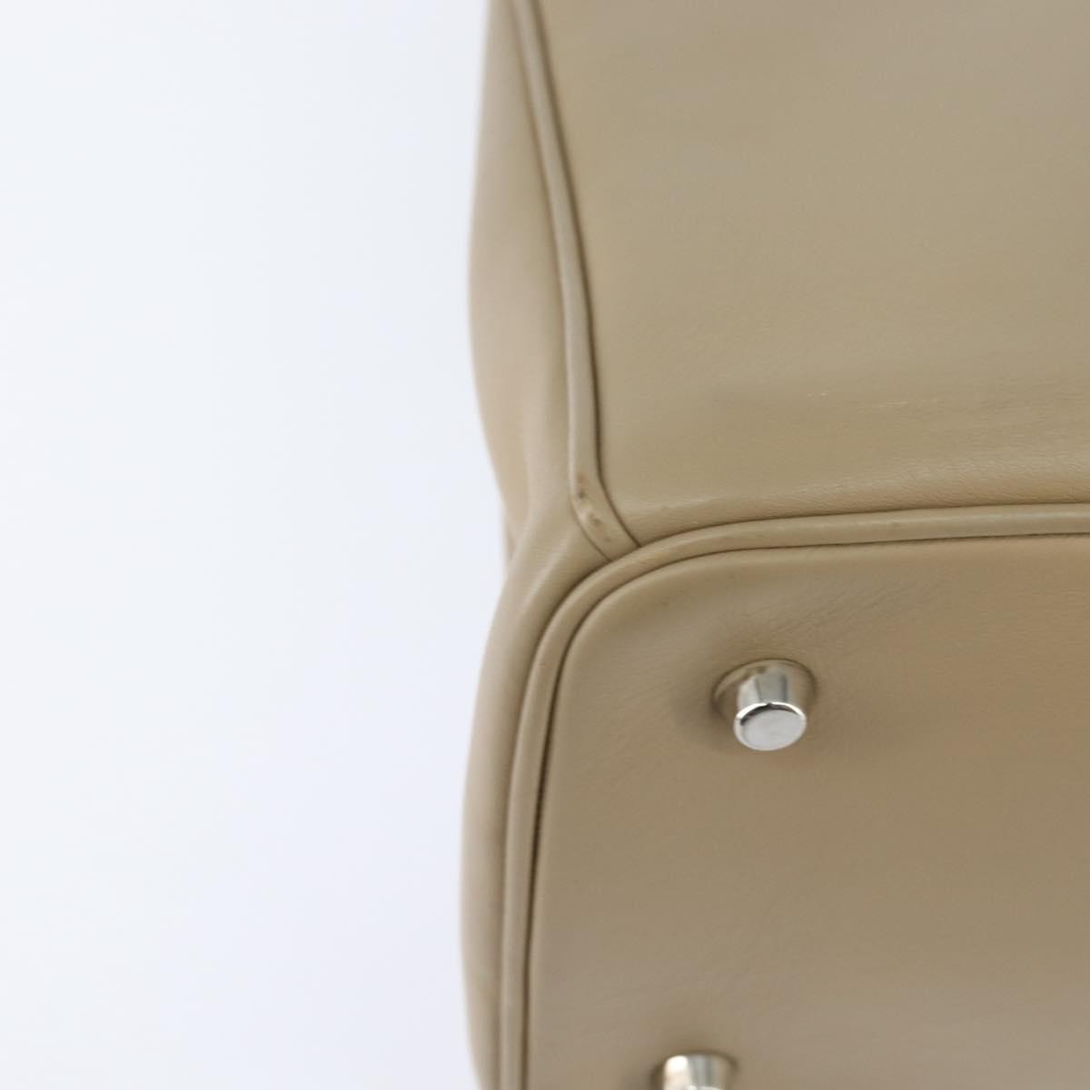 Christian Dior Diorissimo Tote Smooth Calfskin, BEIGE, LEATHER, Tote bag