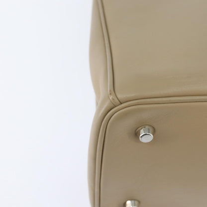 Christian Dior Diorissimo Tote Smooth Calfskin, BEIGE, LEATHER, Tote bag