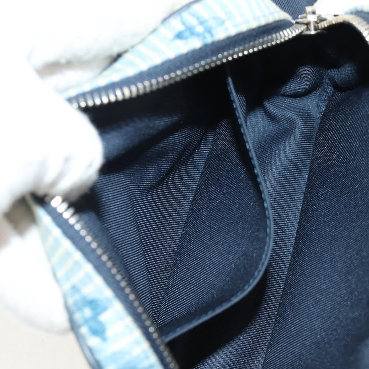 Louis Vuitton Outdoor Pouch Limited Edition Monogram Watercolor Stripes Denim, BLUE, CANVAS, Clutche & pouche