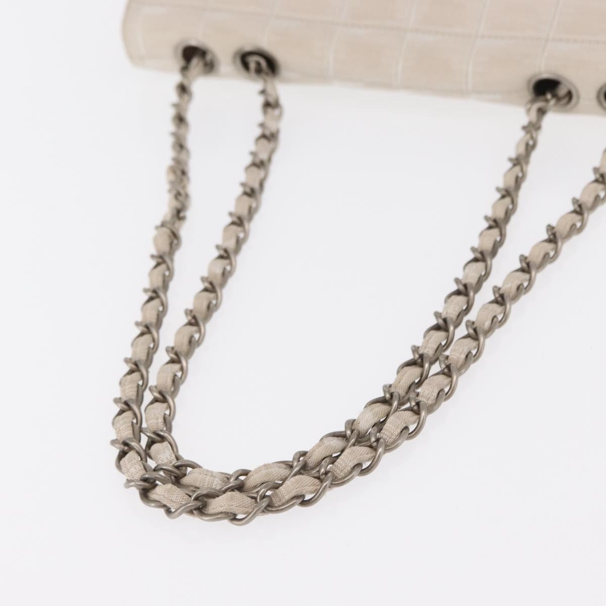 Chanel Travel Line Flap Bag Canvas, BEIGE, CANVAS, Shoulder bag