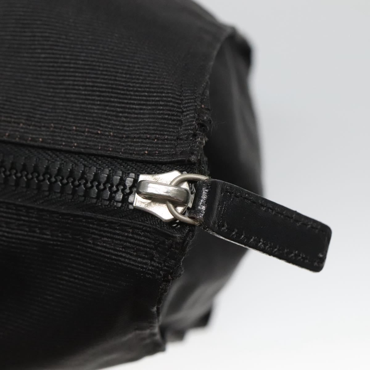 Fendi Vintage Convertible Logo Weekender Nylon, BLACK, CANVAS, Handbag