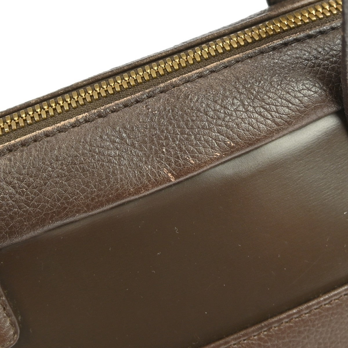 Loewe Vintage Handbag Leather, BROWN, LEATHER, Handbag