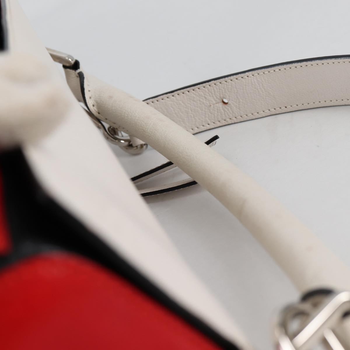 Loewe Puzzle Bag Leather, WHITE, LEATHER, Handbag