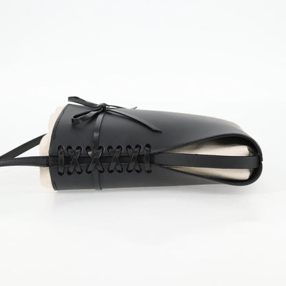 Loewe Ikebana Crossbody Bag Leather, BLACK, LEATHER, Crossbody bag