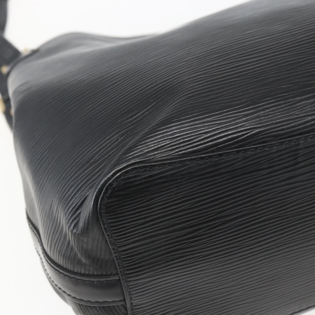 Louis Vuitton Mandara Handbag Epi Leather, BLACK, LEATHER, Tote bag