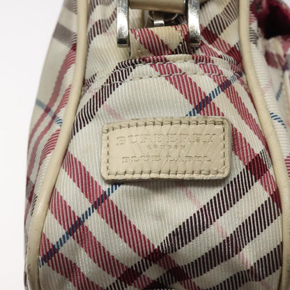 Burberry Nova Check Blue Label Nylon, BEIGE, NYLON, Shoulder bag