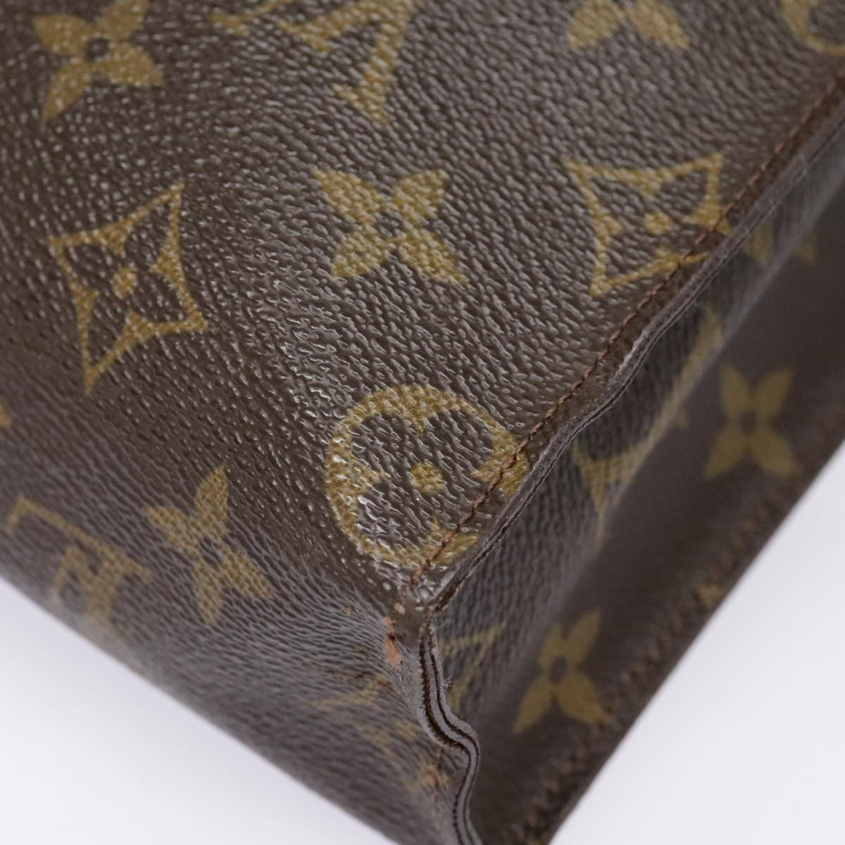 Louis Vuitton Toiletry Pouch Monogram Canvas, BROWN, CANVAS, Clutche & pouche