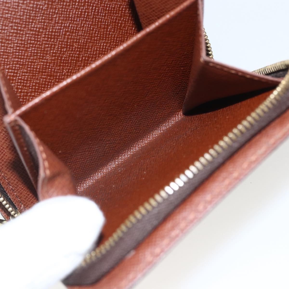 Louis Vuitton Compact Zippe Wallet Monogram Canvas, BROWN, CANVAS, Wallets