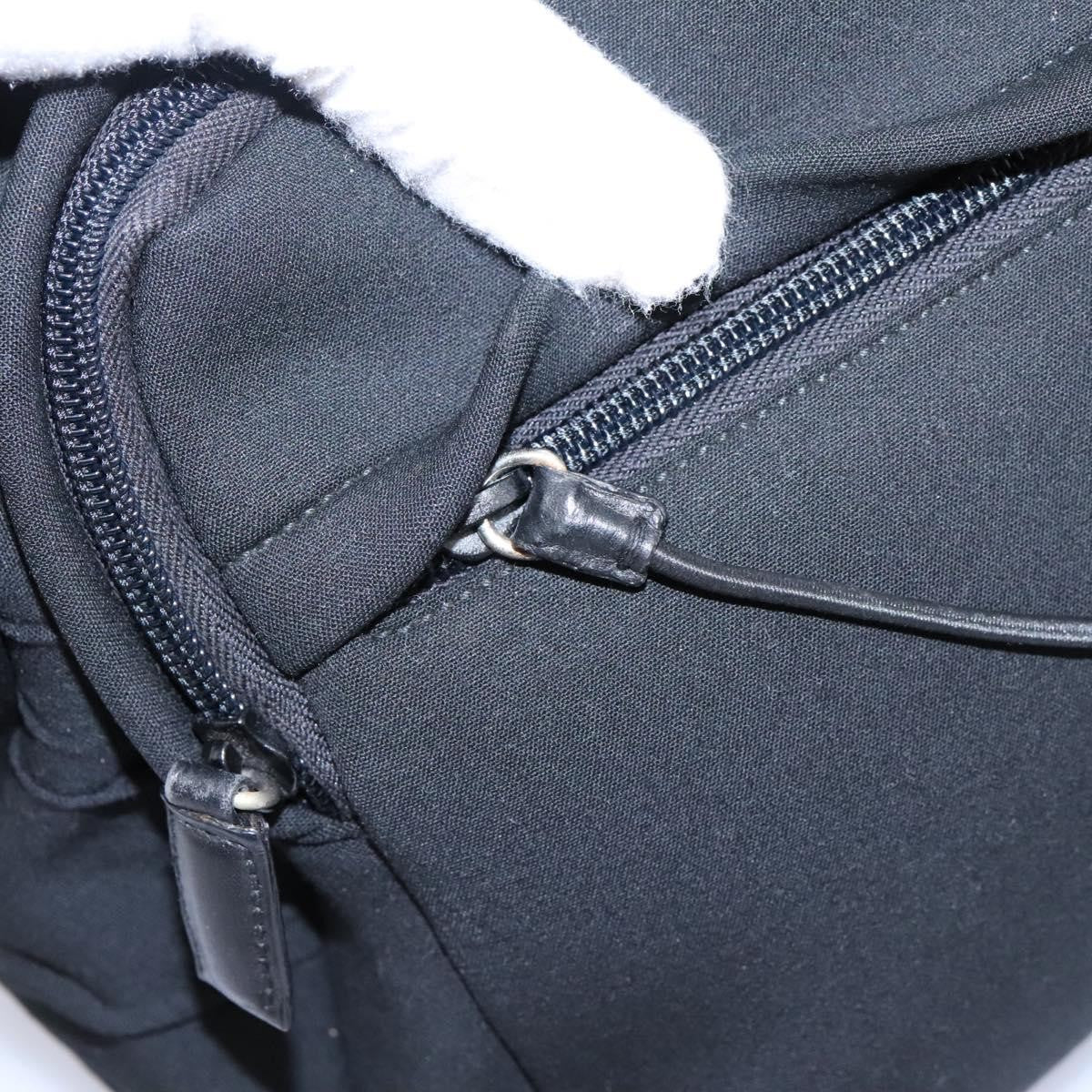 Prada Vintage Shoulder Bag Tessuto, BLACK, NYLON, Shoulder bag