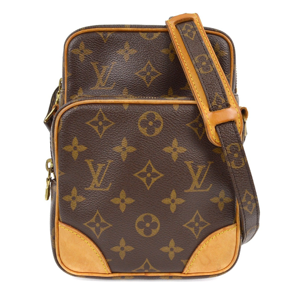 Louis Vuitton Amazone Bag Monogram Canvas, BROWN, CANVAS, Crossbody bag