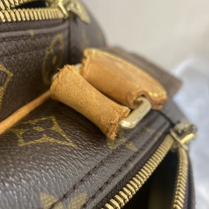 Louis Vuitton Reporter Bag Monogram Canvas, BROWN, CANVAS, Crossbody bag