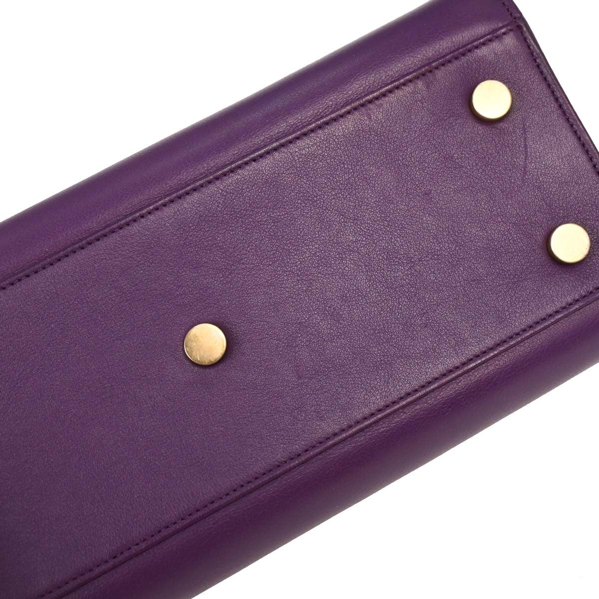 Saint Laurent Sac de Jour NM Bag Leather, PURPLE, LEATHER, Handbag