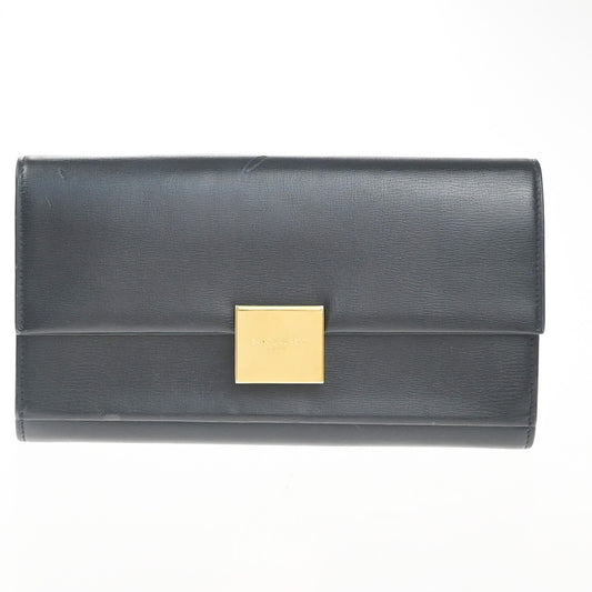 Saint Laurent Bellechasse Flap Wallet Leather, BLACK, LEATHER, Wallets