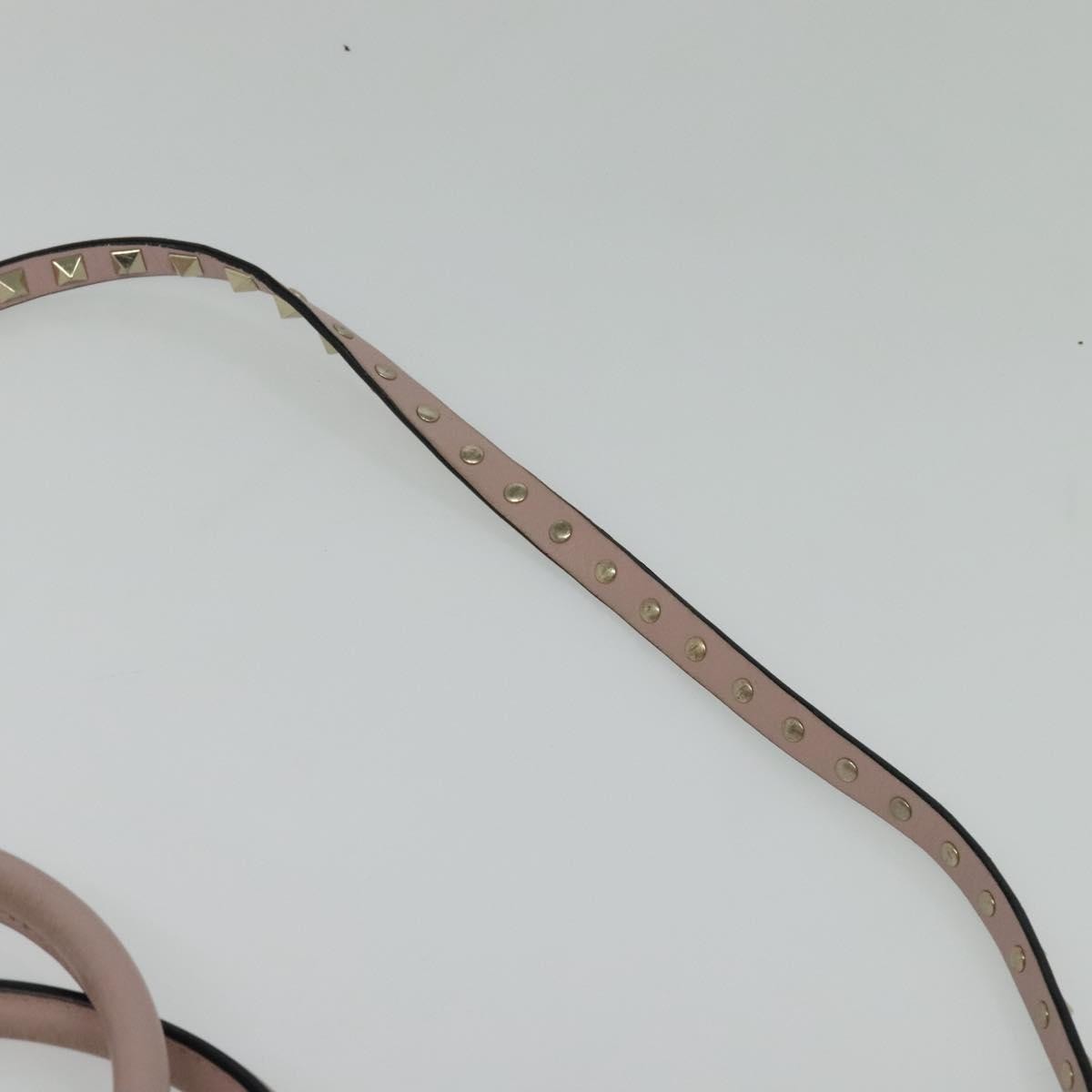 Valentino Garavani Rockstud Tote Rigid Leather, PINK, LEATHER, Tote bag