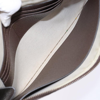 Gucci GG Marmont Pouch Coated Canvas, BEIGE, PVC, Clutche & pouche