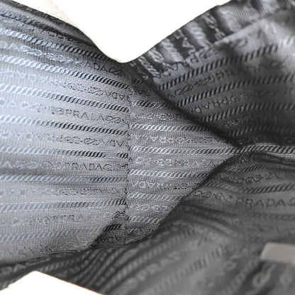 Prada Vintage Tote Leather, WHITE, LEATHER, Tote bag