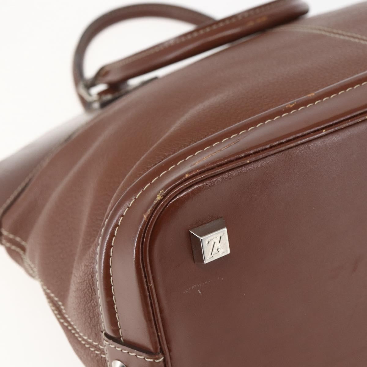 Louis Vuitton Suhali Lockit Handbag Leather, BROWN, LEATHER, Handbag