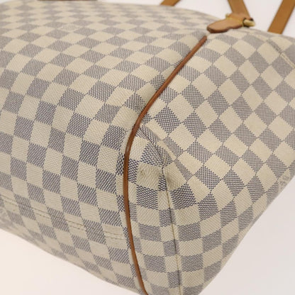 Louis Vuitton Totally Handbag Damier azur, BLUE, CANVAS, Tote bag