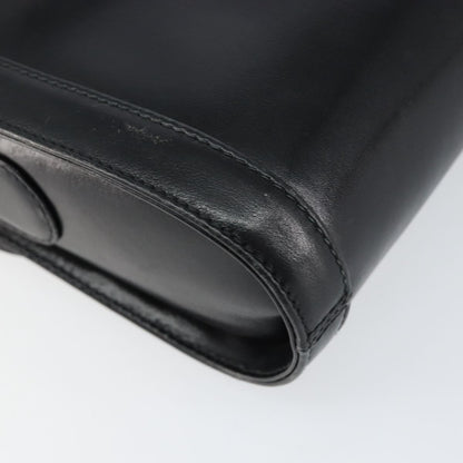 Gucci Vintage Shoulder Bag Leather, BLACK, LEATHER, Shoulder bag