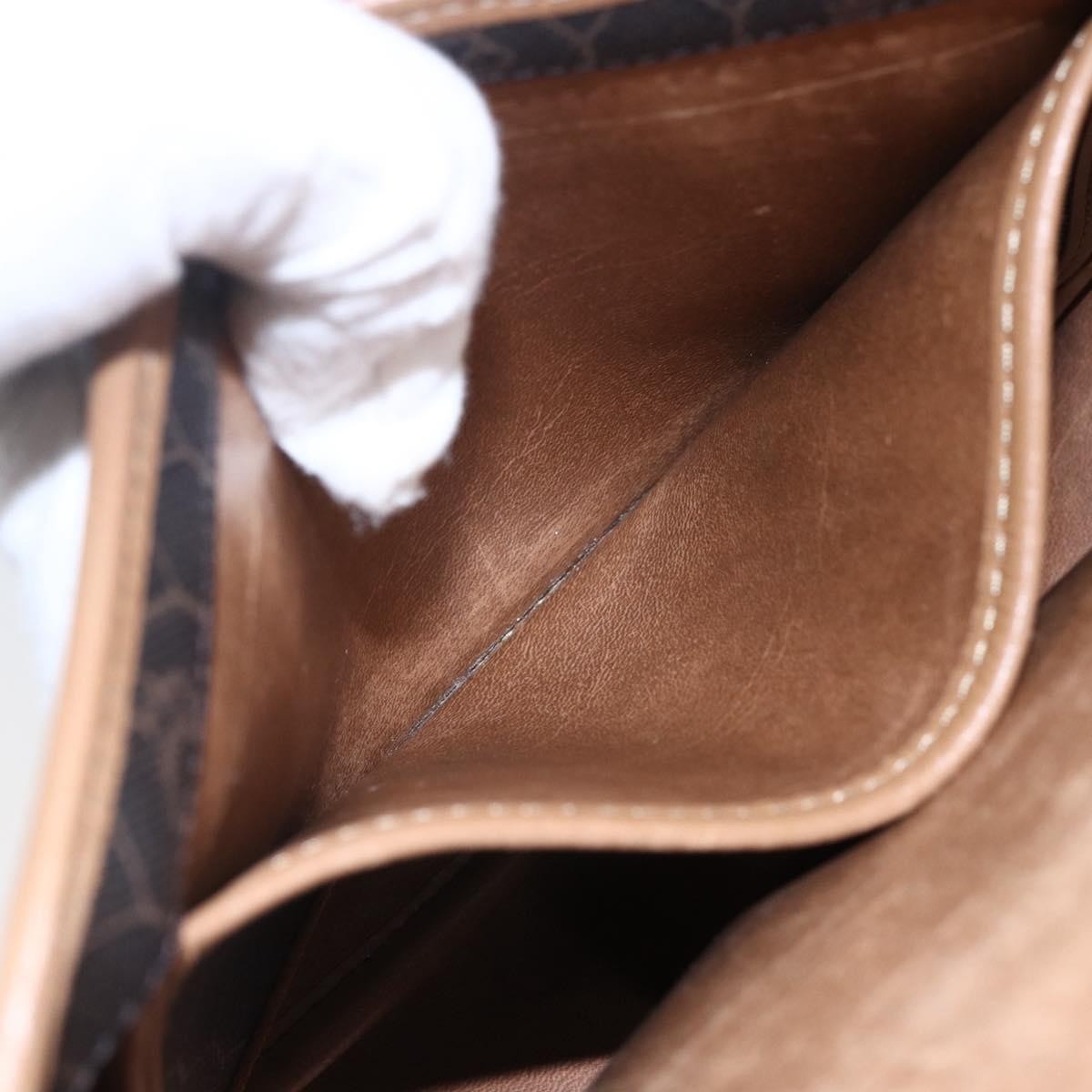 Christian Dior Vintage Honeycomb Flap Crossbody Bag Canvas and Leather, BLACK, CANVAS, Shoulder bag