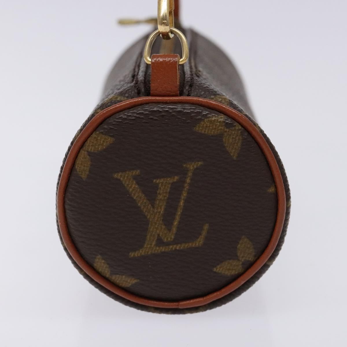 Louis Vuitton Papillon Pochette Monogram Canvas, BROWN, CANVAS, Handbag