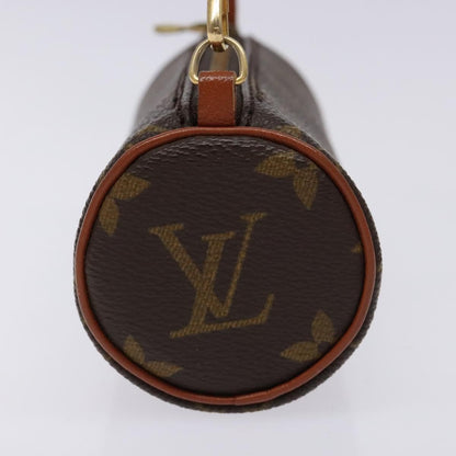 Louis Vuitton Papillon Pochette Monogram Canvas, BROWN, CANVAS, Handbag