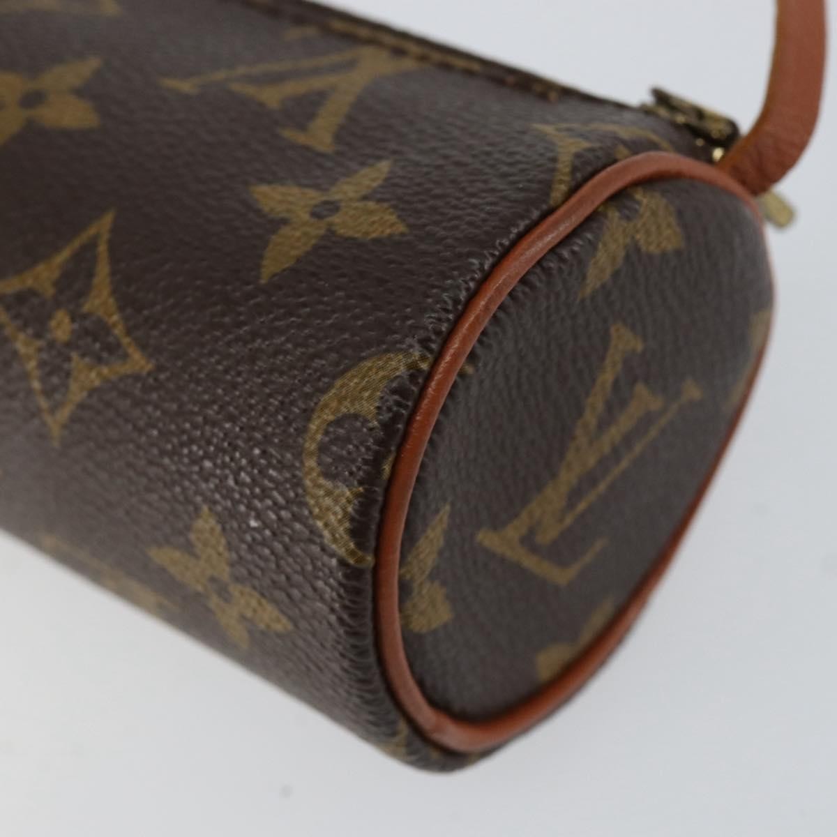 Louis Vuitton Papillon Pochette Monogram Canvas, BROWN, CANVAS, Clutche & pouche