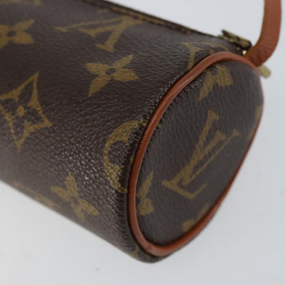 Louis Vuitton Papillon Pochette Monogram Canvas, BROWN, CANVAS, Clutche & pouche