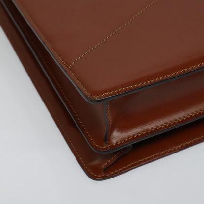 Loewe Anagram Business Leather, BROWN, LEATHER, Briefcase