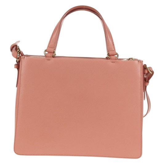 Salvatore Ferragamo Vala Handbag Leather, PINK, LEATHER, Handbag