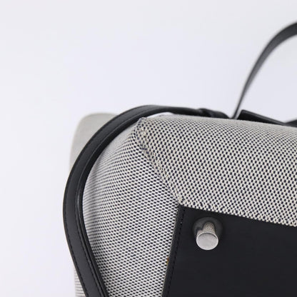 Celine Belt Bag Textured Leather, GRAY, LEATHER, Handbag