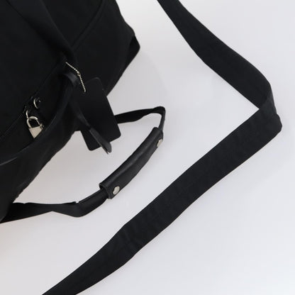 Prada Boston Bag Tessuto, BLACK, NYLON, Handbag