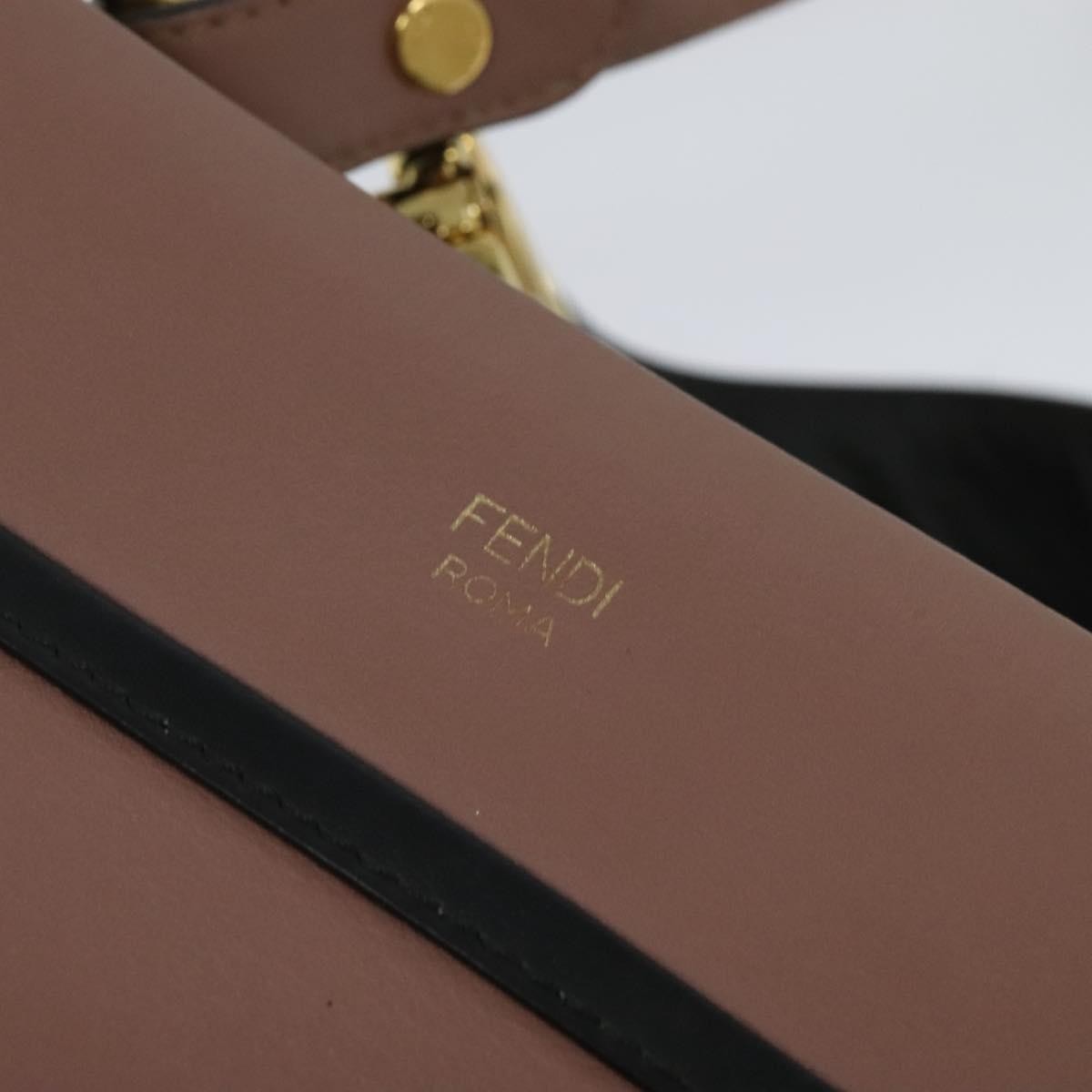 Fendi Runaway Bag Leather, PINK, LEATHER, Handbag