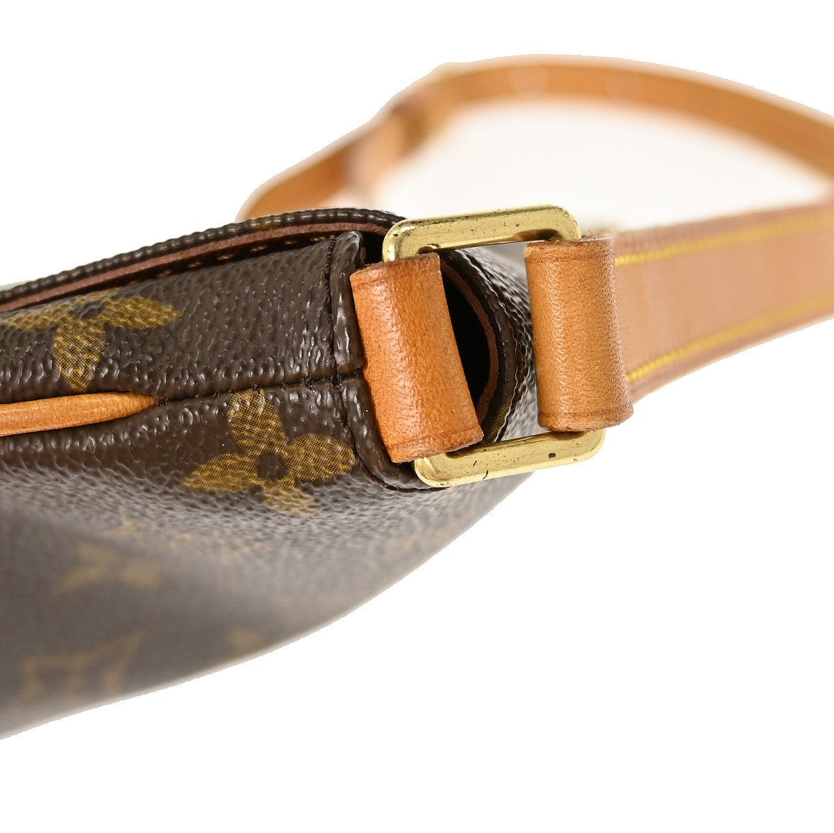 Louis Vuitton Musette Salsa Handbag Monogram Canvas, BROWN, CANVAS, Shoulder bag