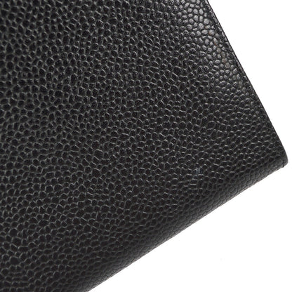 Chanel Timeless CC French Wallet Caviar, BLACK, LEATHER, Wallets