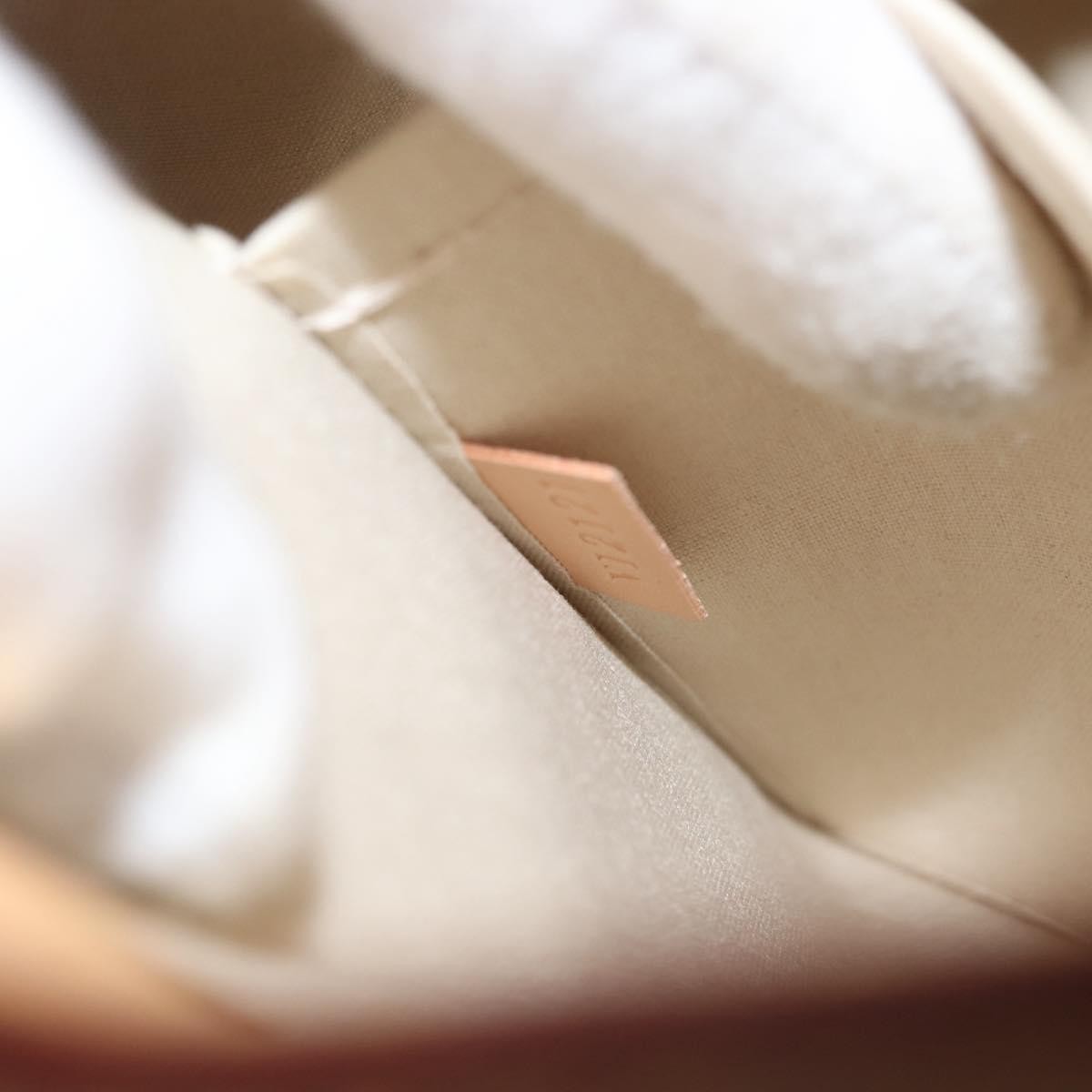 Louis Vuitton Brea Handbag Monogram Vernis, BEIGE, PATENT_LEATHER, Handbag