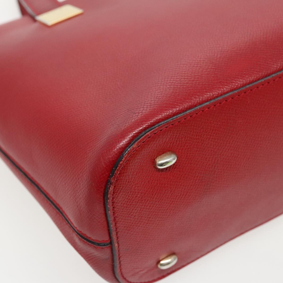 Celine Handbag Leather, RED, LEATHER, Handbag
