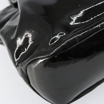 Salvatore Ferragamo Vintage Tote bag Patent Leather, BLACK, PATENT_LEATHER, Tote bag