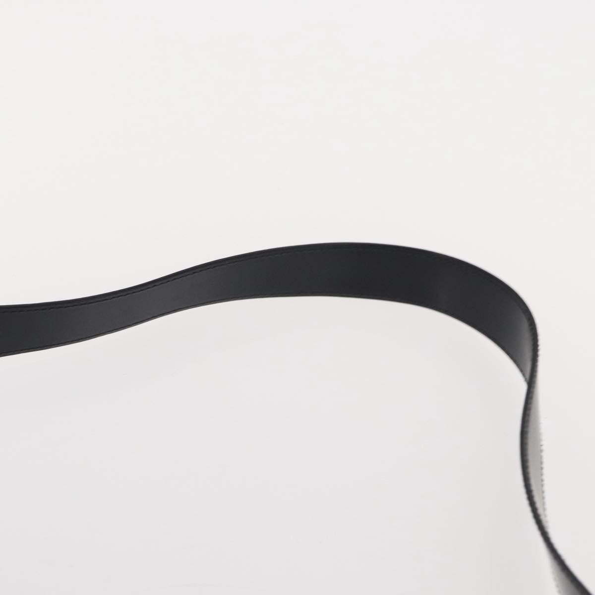 Salvatore Ferragamo Gancini Shoulder Bag Leather, BLACK, LEATHER, Shoulder bag