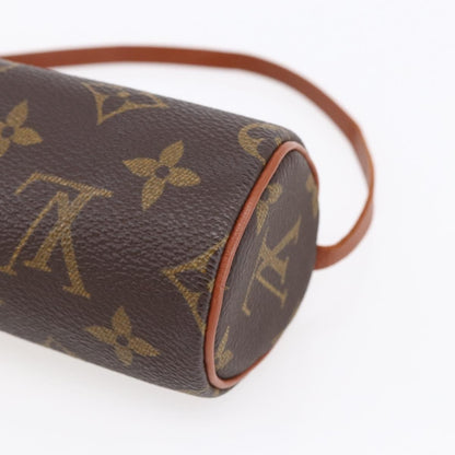 Louis Vuitton Papillon Pochette Monogram Canvas, BROWN, CANVAS, Clutche & pouche