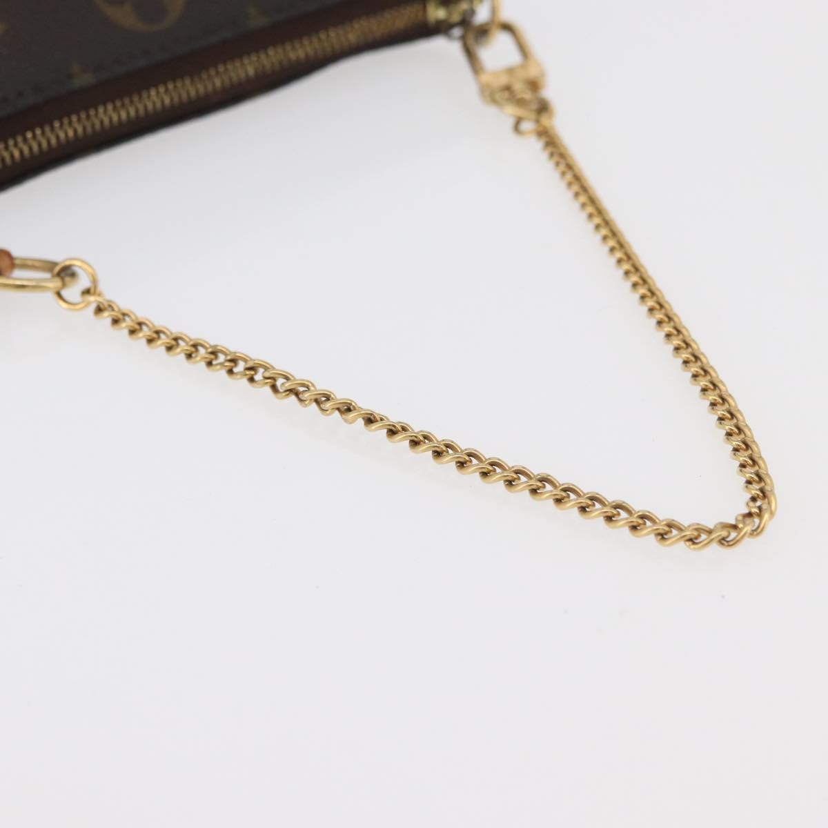 Louis Vuitton Pochette Accessoires Monogram Canvas, Brown, Canvas, Clutch