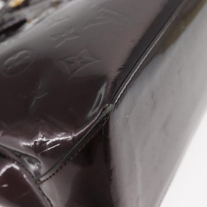 Louis Vuitton Wilshire Handbag Monogram Vernis, BURGUNDY, PATENT_LEATHER, Tote bag