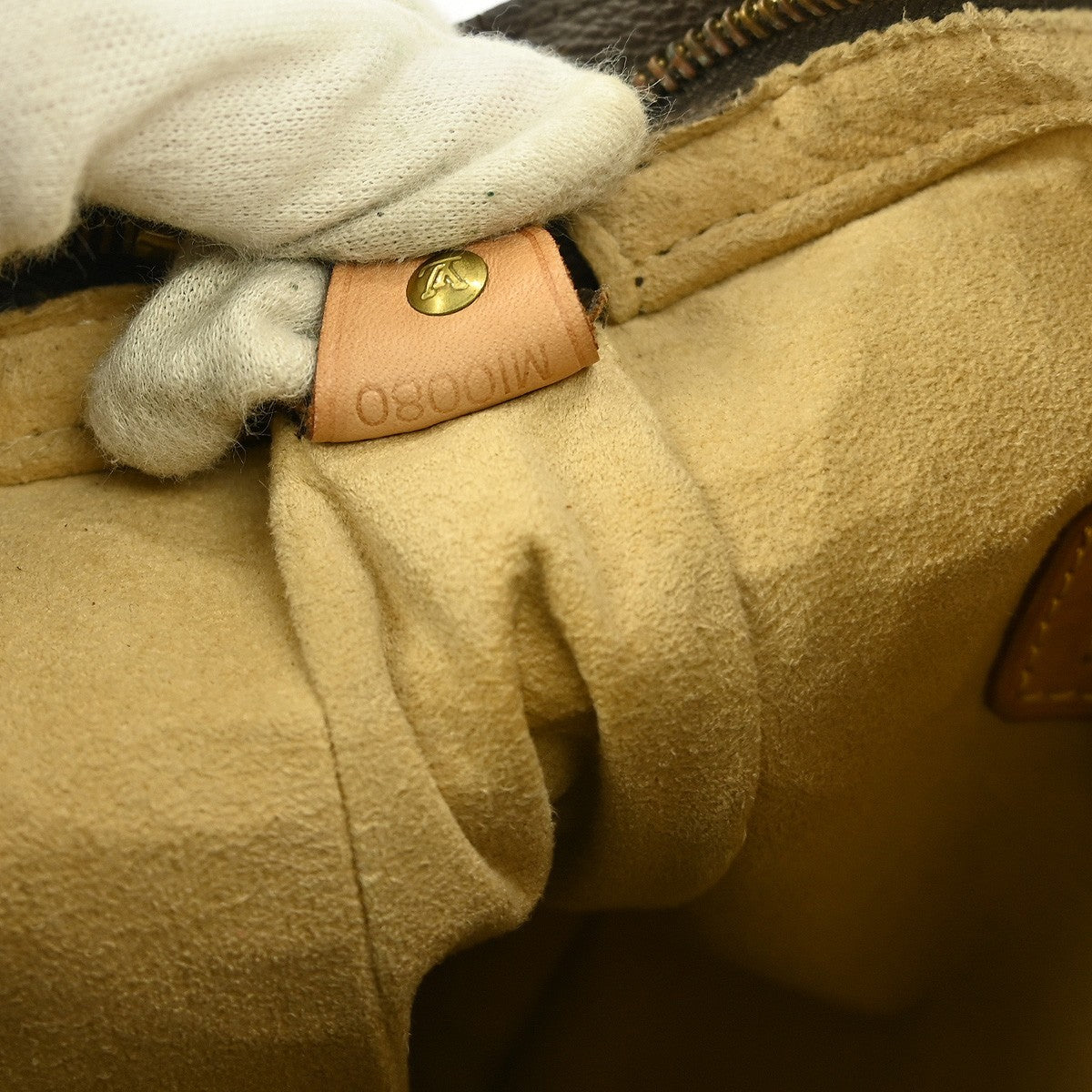 Louis Vuitton Looping Handbag Monogram Canvas, BROWN, CANVAS, Handbag