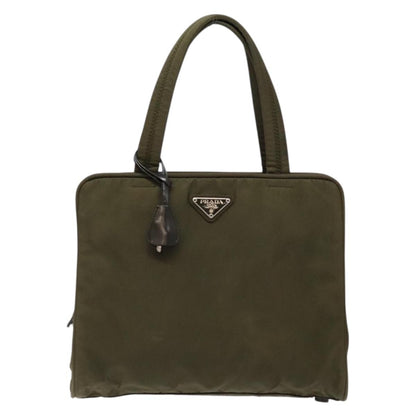 Prada Tote Vitello Daino Vitello Daino, GREEN, NYLON, Tote bag