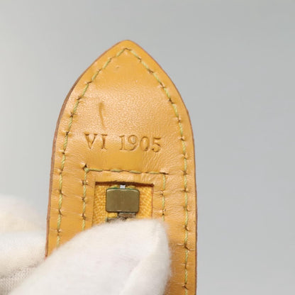 Louis Vuitton Saint Jacques Handbag Epi Leather, YELLOW, LEATHER, Handbag