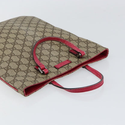 Gucci Joy Plus Flat Tote GG Coated Canvas, BEIGE, PVC, Tote bag