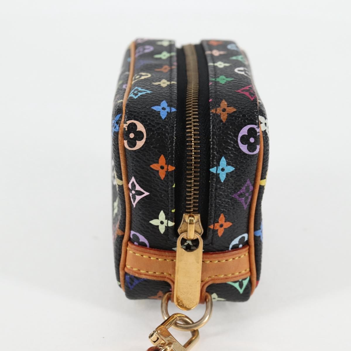 Louis Vuitton Wapity Trousse Pouch Monogram Multicolor, BLACK, CANVAS, Clutche & pouche