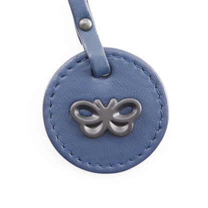 Bottega Veneta Intrecciolusion Tote Printed Nylon, NAVY, NYLON, Tote bag