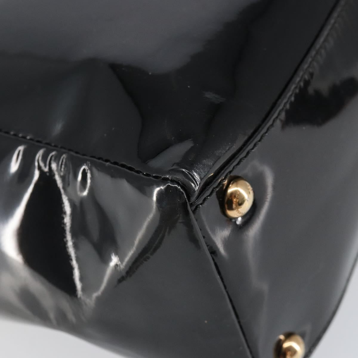 Salvatore Ferragamo Vala tote Patent Leather, BLACK, PATENT_LEATHER, Tote bag