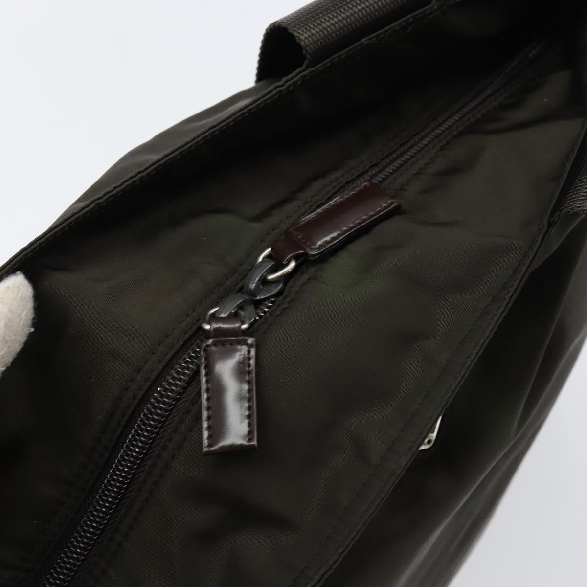 Prada Vintage Zip Tote Tessuto, KHAKI, NYLON, Tote bag